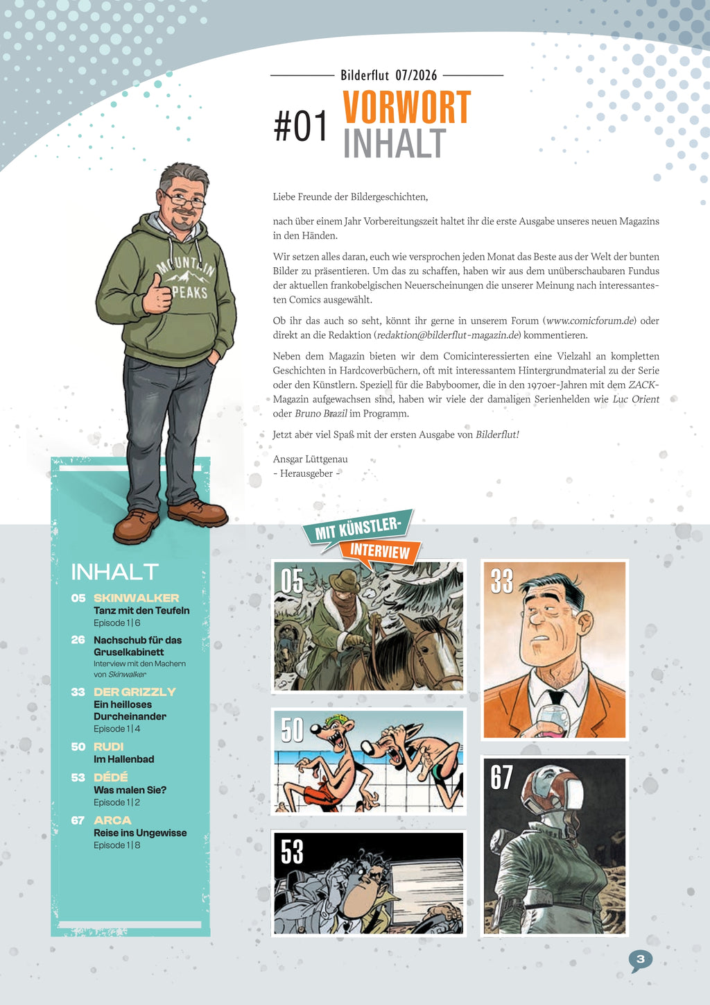 Bilderflut Ausgabe 1 (Juli 2026)