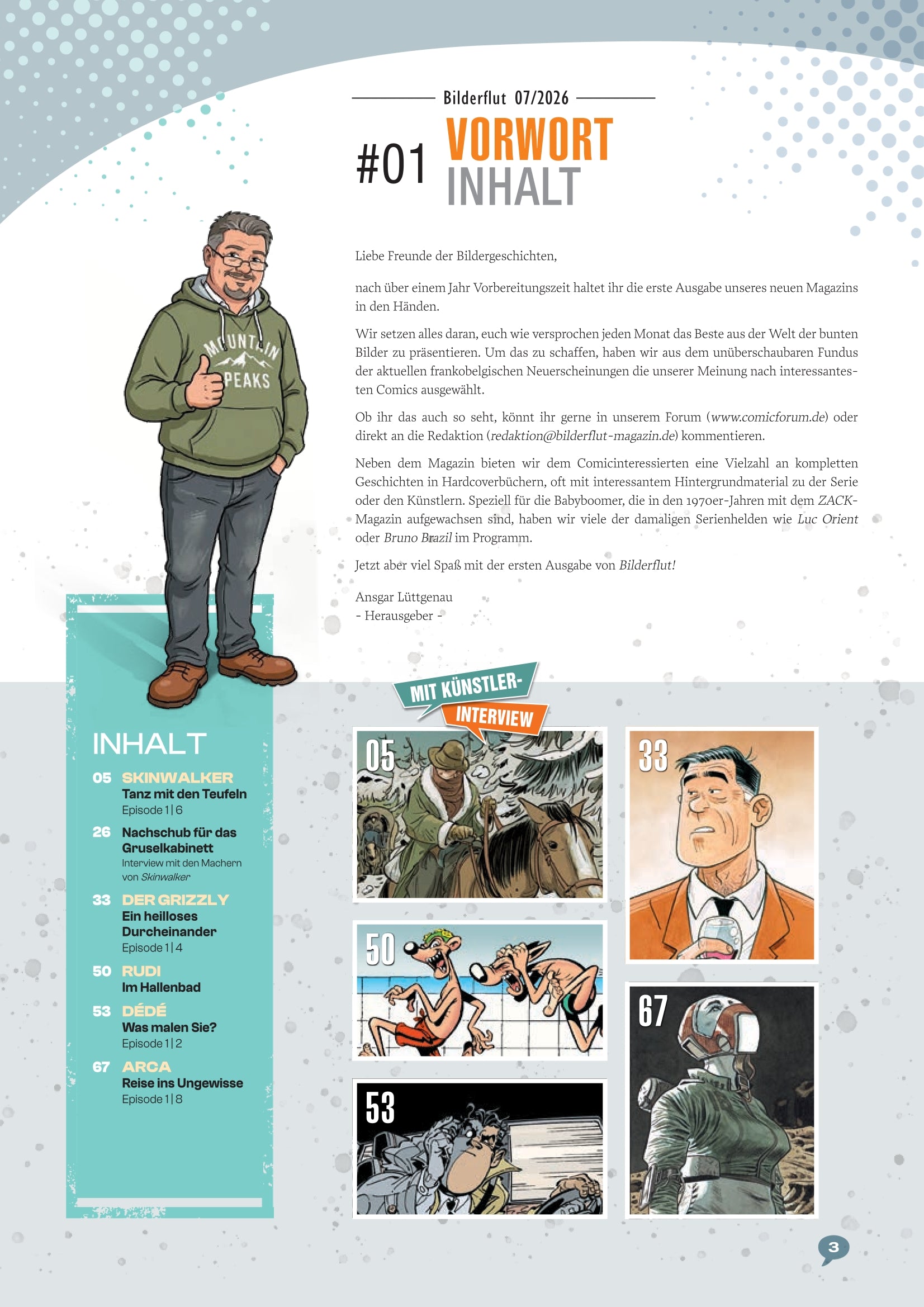 Bilderflut Ausgabe 1 (Juli 2026)