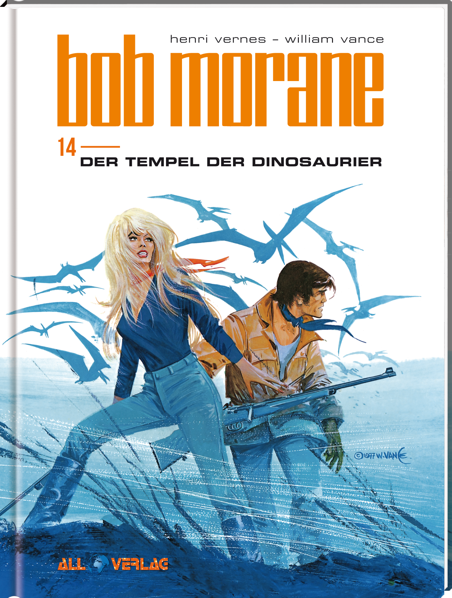Bob Morane 14 VZA - Der Tempel der Dinosaurier