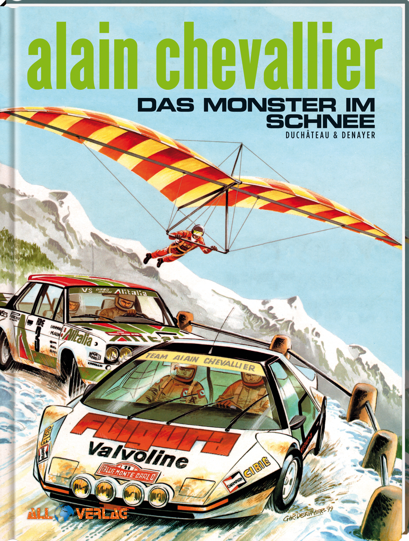 Alain Chevallier 10 VZA - Das Monster im   Schnee
