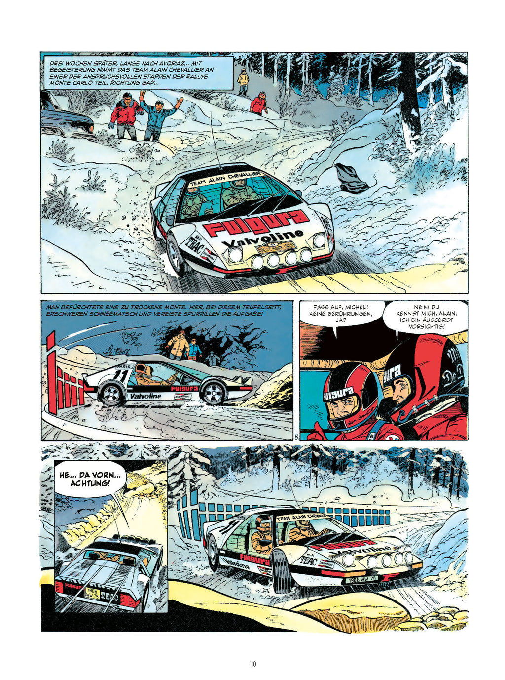 Alain Chevallier 10 VZA - Das Monster im   Schnee