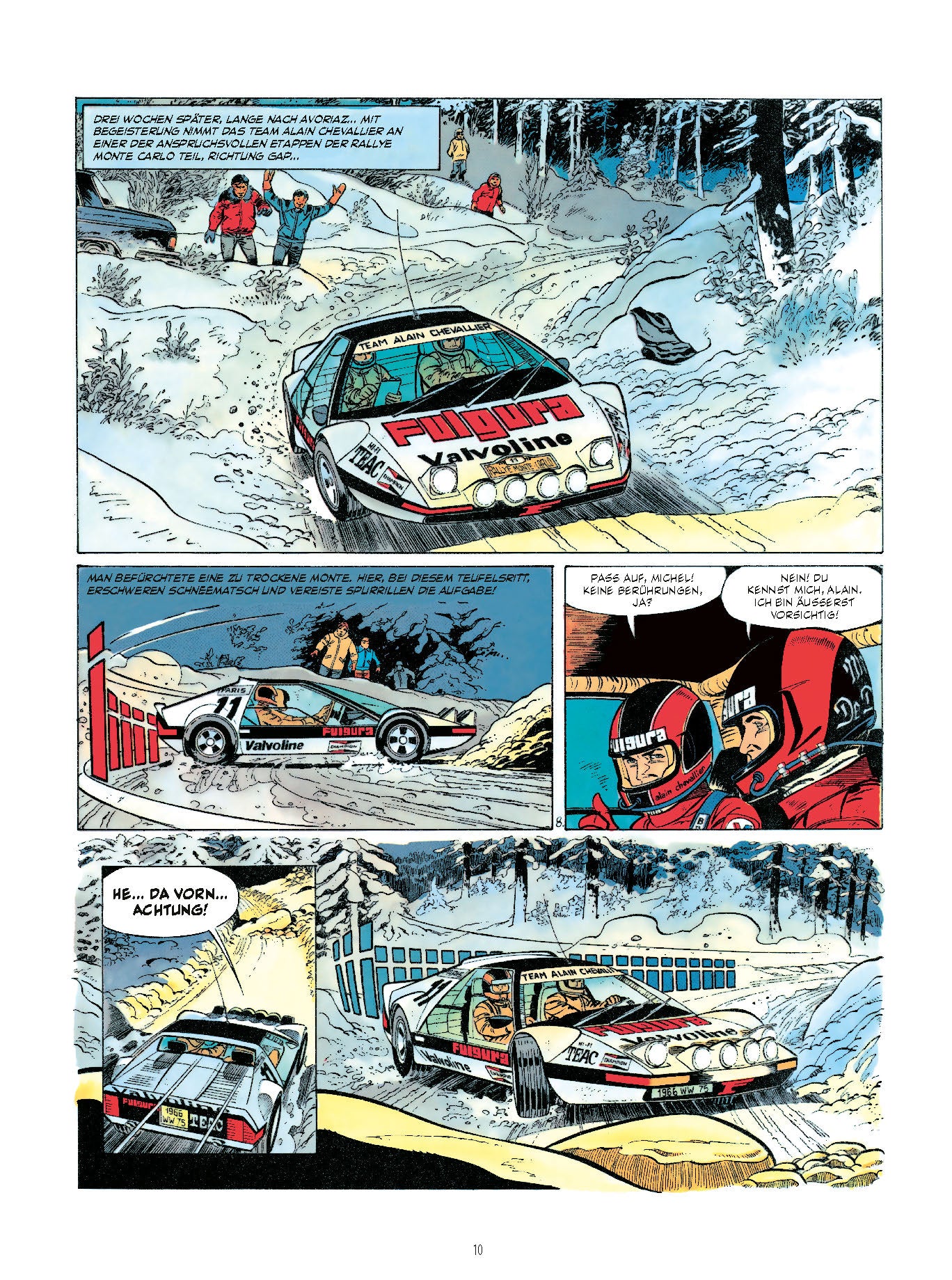 Alain Chevallier 10 VZA - Das Monster im   Schnee
