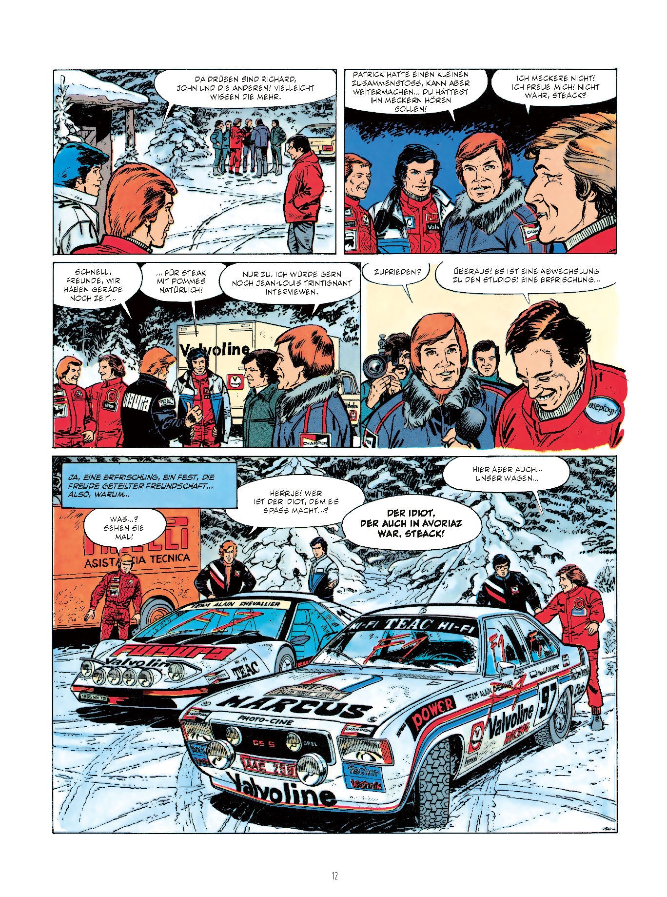 Alain Chevallier 10 VZA - Das Monster im   Schnee