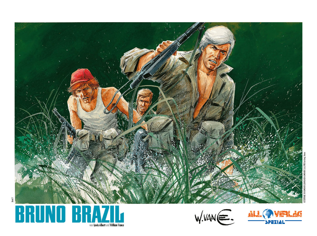 Bruno Brazil 7 VZA - Kaimane im Reisfeld