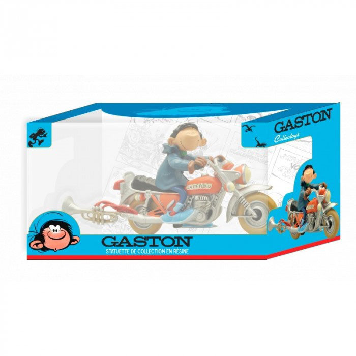 Gaston Figur (auf Motorrad), 11 cm