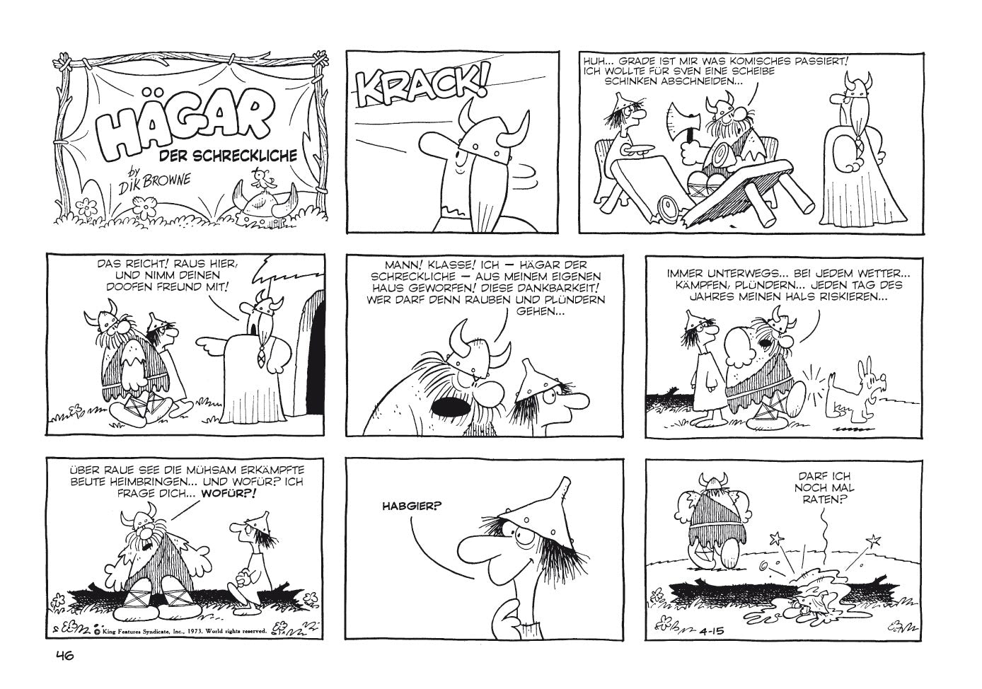 Hägar der Schreckliche 1973 VZA - Gesammelte Chroniken
