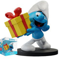 Schlumpf-Figur (mit Geschenk), 10 cm