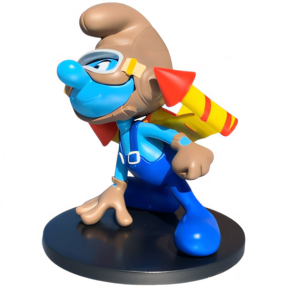Schlumpf-Figur (mit Jetpack), 11 cm