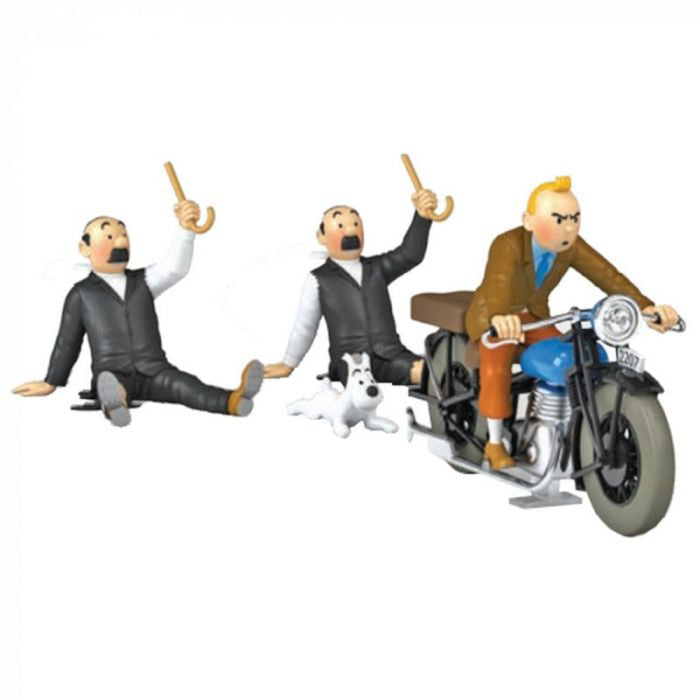 Fahrzeuge aus Tim und Struppi: Tims Motorrad, 19,5 x 6 c m