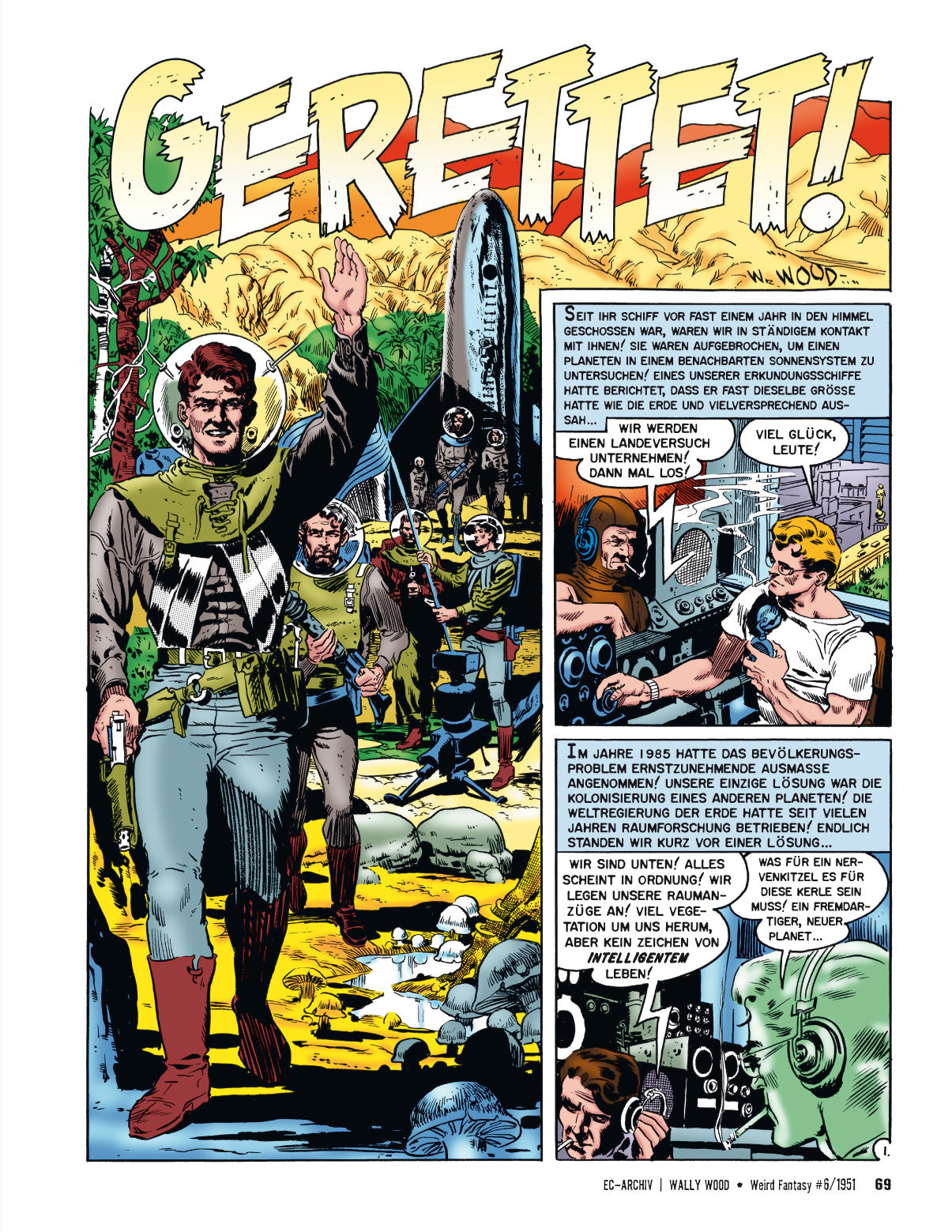 EC Archiv - Wally Wood 1 (Gesamtausgabe)