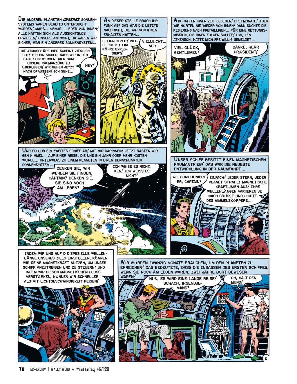 EC Archiv - Wally Wood 1 (Gesamtausgabe)