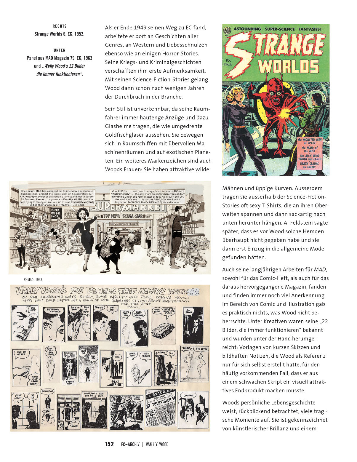 EC Archiv - Wally Wood 1 (Gesamtausgabe)