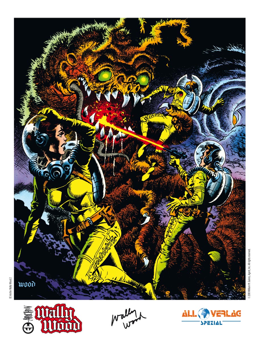EC Archiv - Wally Wood 2 VZA (Gesamtausgabe)