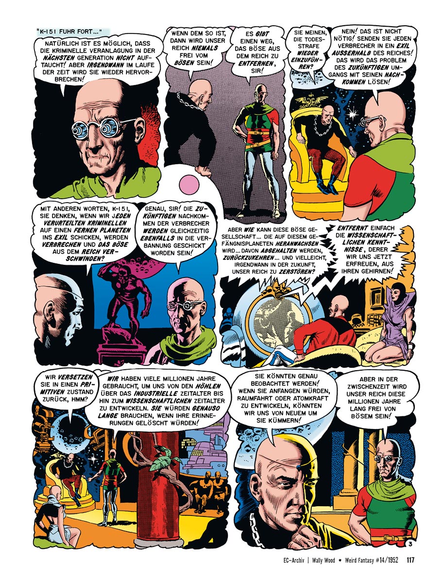 EC Archiv - Wally Wood 2 VZA (Gesamtausgabe)