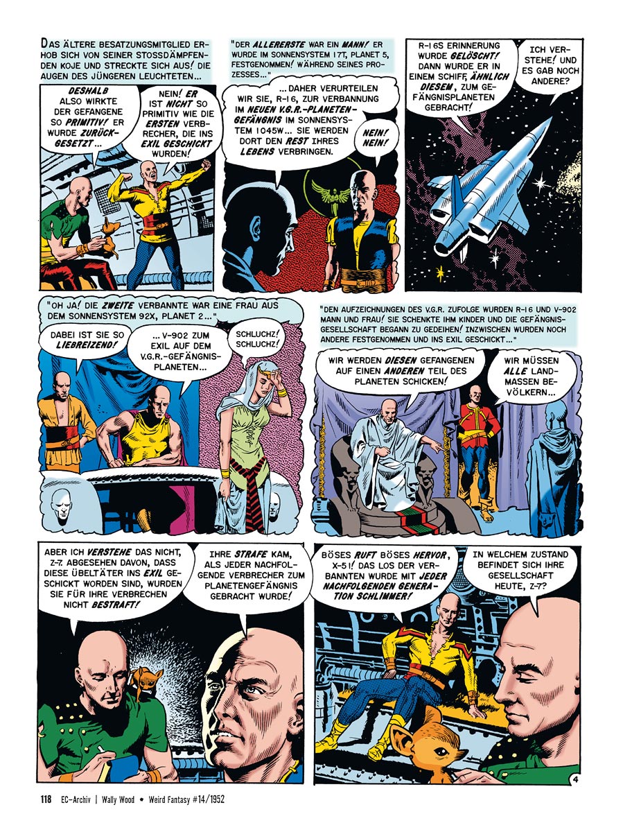 EC Archiv - Wally Wood 2 VZA (Gesamtausgabe)