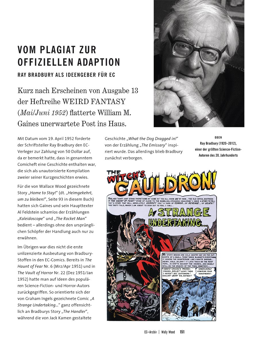 EC Archiv - Wally Wood 2 VZA (Gesamtausgabe)