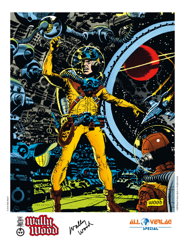 EC Archiv - Wally Wood 3 VZA (Gesamtausgabe)