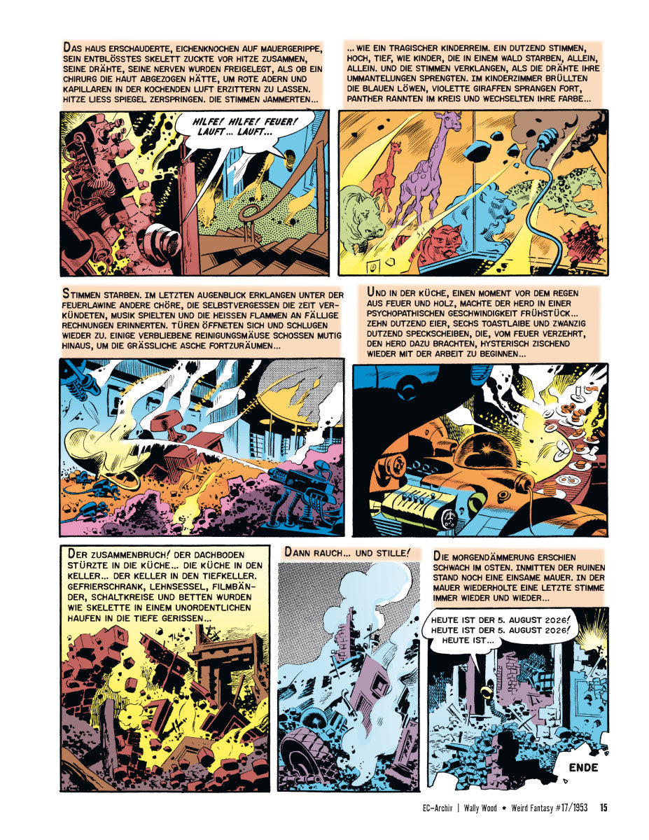 EC Archiv - Wally Wood 3 VZA (Gesamtausgabe)